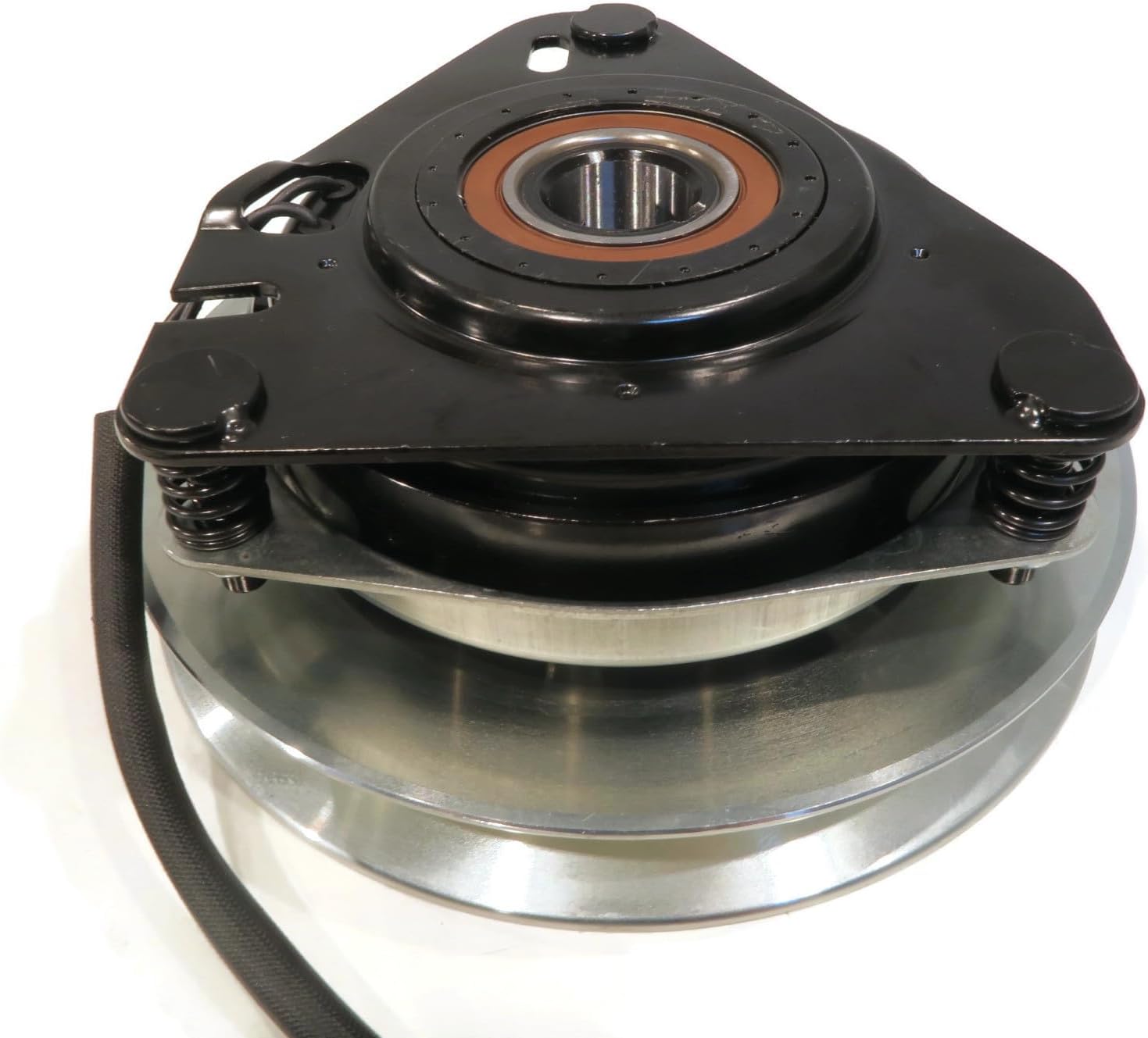 The ROP Shop Electric Clutch Counter Clockwise with 1' Crankshaft, 7 3/4' Pulley Diameter