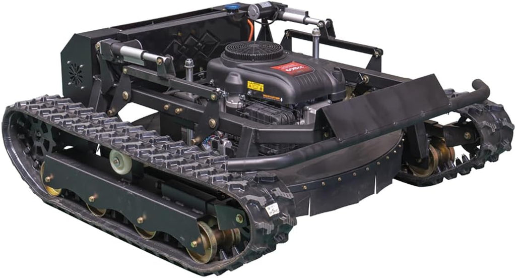 Remote-Controlled Robotic Lawnmower with A 22hp High-Horsepower Engine and a 48v Brushless Motor; an All-Terrain, Off-Road Lawnmower(SKD-608-90)
