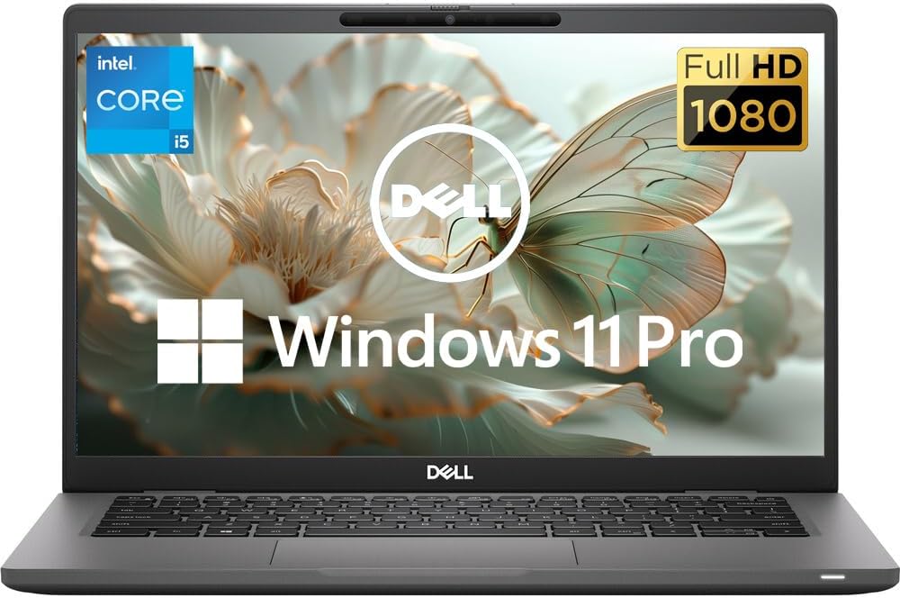 Dell Latitude 7320 13.3' FHD Business Laptop Computer, Core i5-1145G7 2.6GHz Notebook PC, 16GB RAM, 512GB SSD, Backlit Keyboard, Webcam, WiFi&BT, Windows 11 Pro (Renewed)