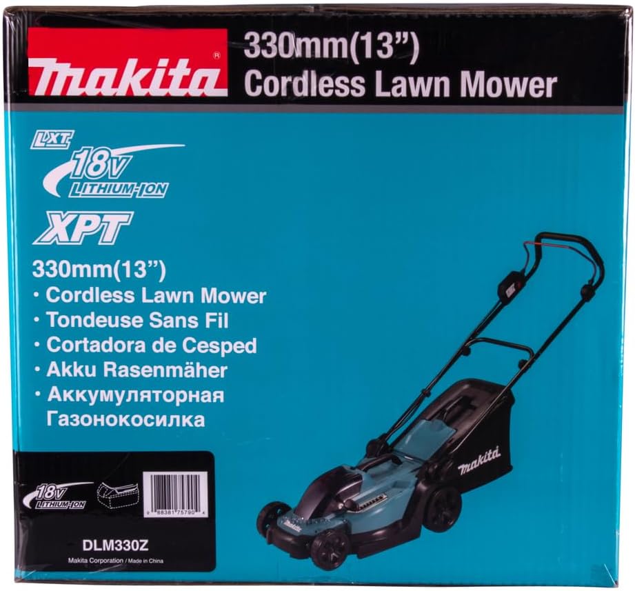 Makita DLM330Z 18V Li-ion LXT Lawnmower – Batteries and Charger Not Included