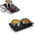 AMZCHEF Induction Cooktop 2 Burners & AMZCHEF Portable-Induction-Cooktop-2-Burner