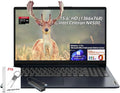 Lenovo Ideapad 1 15.6' HD Student Laptop, Intel Celeron N4500, 20GB DDR4, 128GB eMMC + 512GB Card, Win11Pro Office Lifetime License, WiFi6, Bluetooth, Abyss Blue, w/2TB USB Drive & USB Hub, W/GaLiMu