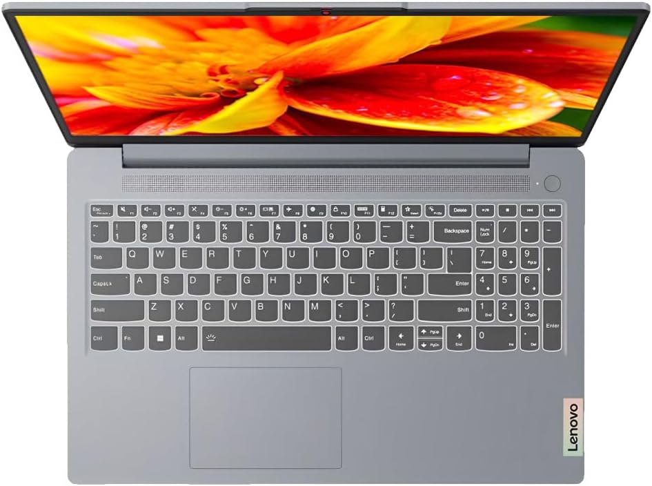 Lenovo IdeaPad Slim 3 15.6' Full HD Touchscreen Laptop – AMD Ryzen 7 5825U, 16GB Memory, 512GB SSD, Arctic Grey