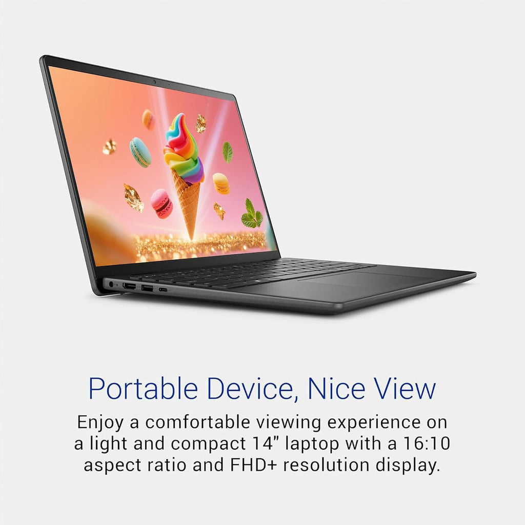 Dell Inspiron 14 Inch Laptop Computer, 14' 16:10 FHD+ IPS Display, 13TH Gen Intel i5 Processor Up to 4.6GHz, 16GB DDR5 RAM, 512GB SSD, Long Battery Life, Windows 11