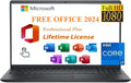 Dell Inspiron 15 3530 Laptop, 15.6' FHD Touchscreen, Intel Core i7-1355U,16GB RAM,1TB SSD Microsoft Lifetime Office 2024 &Windows 11 Pro, Wi-Fi 6, Long Battery Life,Black