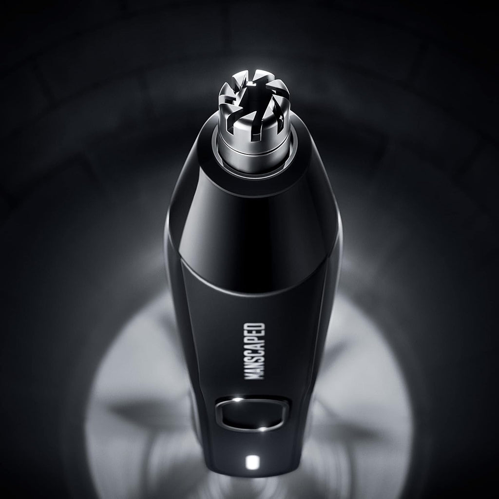 MANSCAPED® The Perfect Duo 5.0 Contains: The Lawn Mower® 5.0 Ultra Electric Groin & Body Hair Trimmer, Weed Whacker® 2.0 Nose & Ear Hair Trimmer, The Shed Toiletry Bag