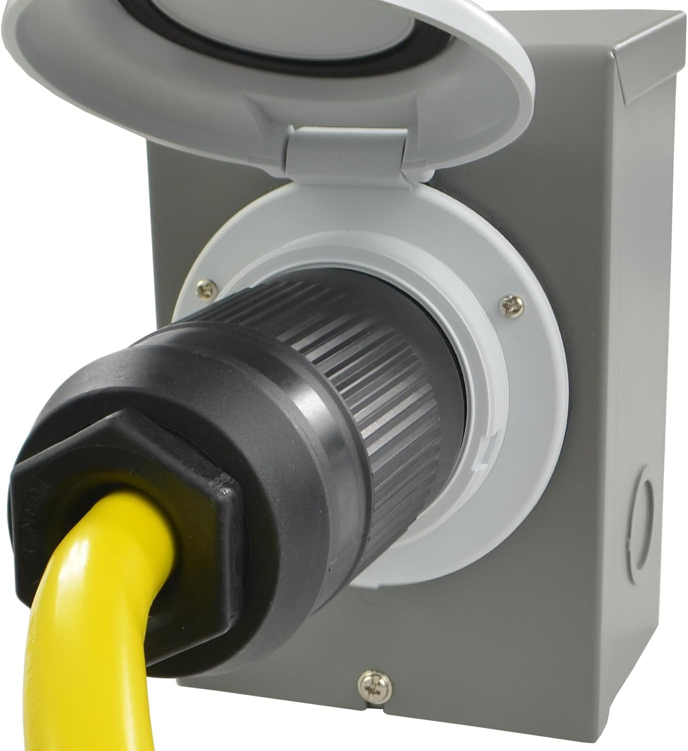 Conntek Transfer Switches Cord/Temp Power Cord, L14-30P 30-Amp 4 Prong Twist Lock Plug to CS6364 50-Amp Twist Lock Female