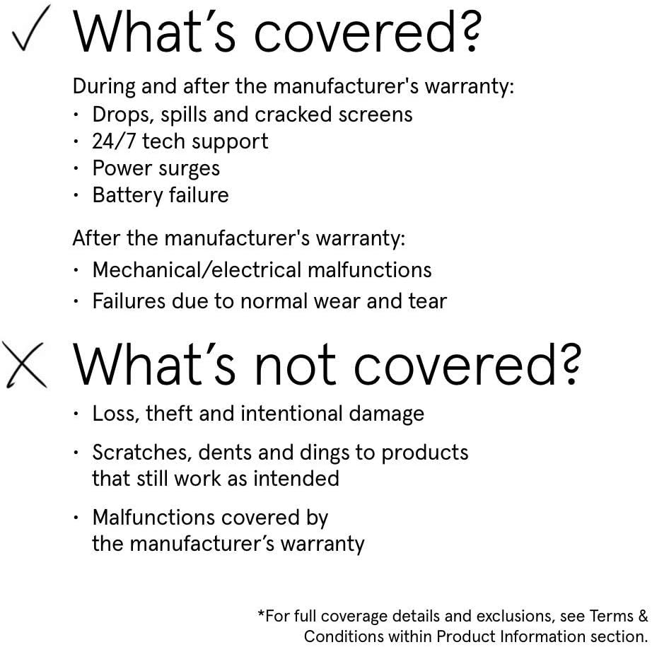 ASURION 4 Year Laptop Protection Plan ($1500 - $1999.99)