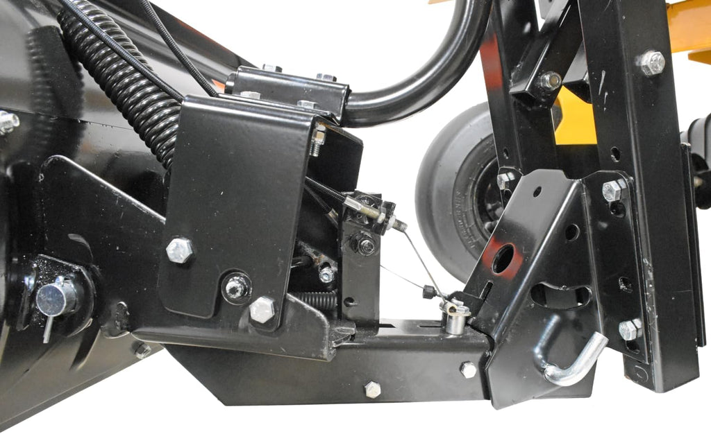 Agri-Fab 45-0613, 60-in Snow Blade for Zero Turn Lawn Mower; Swivels Left, Center and Right; Lifts Easy from seat of Tractor; Made with 14 Gauge Steel; 3 Year Limited Warranty