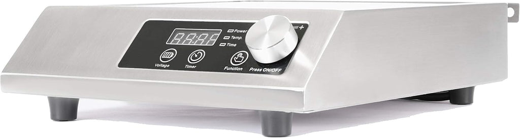 HD Commercial Portable Induction Cooktop, Hot Plate Electric, Single Burner Electric Cooktop, Electric Burner, 20 levels power 1,300-3,400W