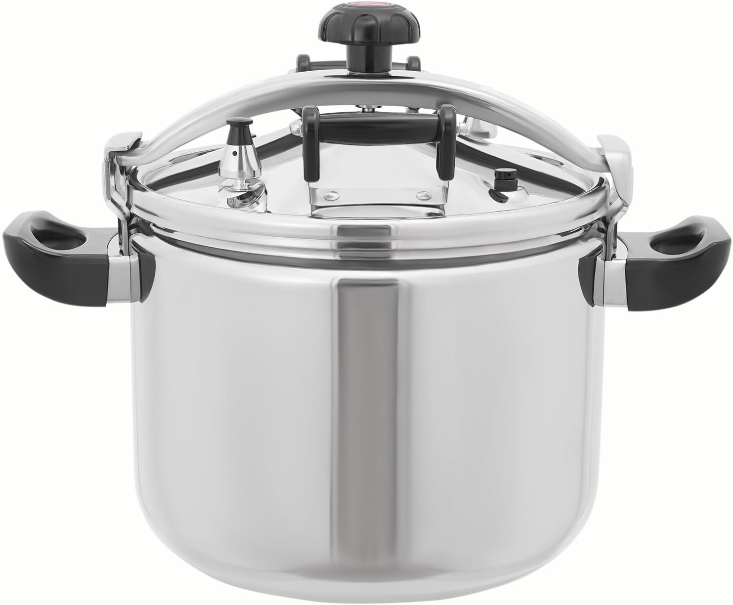42.3QT Stainless Steel Pressure Cooker, 60Kpa High-Pressure Cooking Pot, Large Steamer Cooking Pressure Canner with Safety Valves for Family or Commercial Use on Gas Stovetop & Induction Cooktop