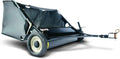 Agri-Fab 45-0320 42' Tow-Behind Lawn Sweeper, 12 cu. ft Hopper Bag Capacity; Leaf & Grass Catcher, with Adjustable Brush Height and Easy to Use Dumping Rope