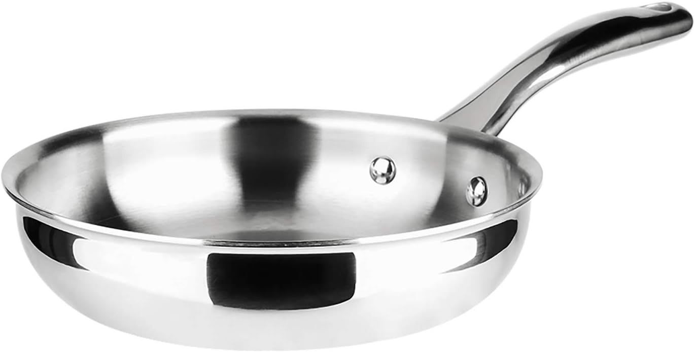 Duxtop Portable Induction Cooktop, Countertop Burner, Induction Burner with Timer and Sensor Touch, 1800W 8500ST E210C2 and Duxtop Whole-Clad Tri-Ply Stainless Steel Stir-Fry Pan Kitchen Induction Cookware 8 Inches