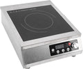 Portable Induction Cooktop,3500W Countertop Burner Induction Hot Plate Induction Cooker Electric Cooking Cooktop with Angle Control Panel for Kitchen Cooking (01)