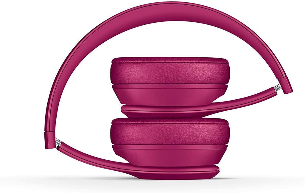 Beats by Dre Solo 3 Wireless On Ear Headphone Neighborhood Collection Brick Red (Renewed)
