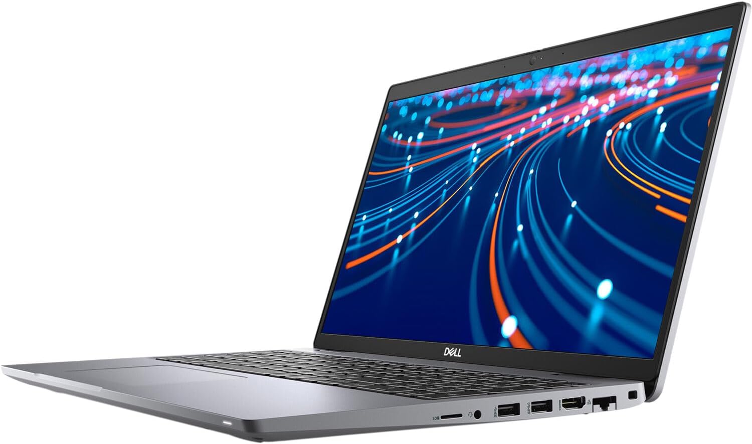 Dell Latitude 5520 15.6' Laptop, i5 1145G7 2.6Ghz, 16GB DDR4, 256GB NVMe SSD, HDMI, Thunderbolt 3, Webcam, Windows 11 Pro (Renewed)