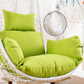 Egg Chair Cushion Only, Outdoor Hanging Swing Chair Cushion, Hanging Egg Chair Cushion Thick, Washable Cover Hanging Hammock Chair Cushion for Garden, Chair Pads Replacement Green