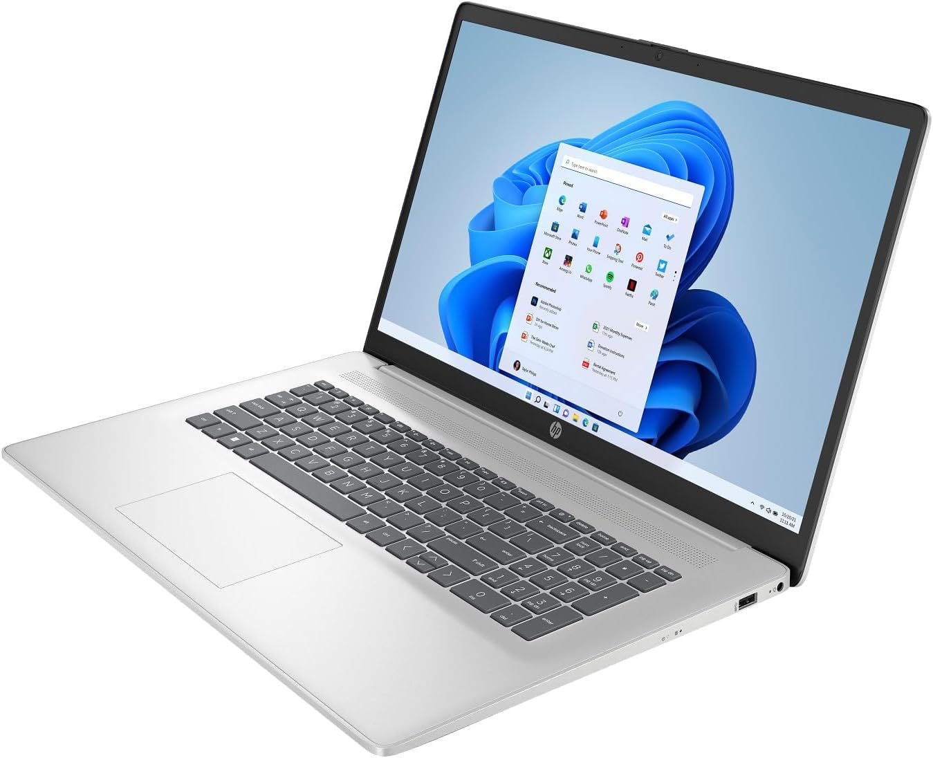 HP 2025 17-inch Laptop Computer, Intel 8-Core i3-N305, 17.3' HD+ Display, Windows 11 Pro, 32GB RAM, 2TB SSD, Wi-Fi 6, Numeric keypad, HDMI, for Business & Student, w/BWE Accessories