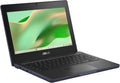 ASUS Chromebook CR11 Ruggedized Laptop, 11.6' Display, Intel Processor N100 Processor, 4GB RAM, 64GB eMMC Storage, Antimicrobial Guard, Spill-Resistant Keyboard, Mineral Grey, CR1104CGA-AS44