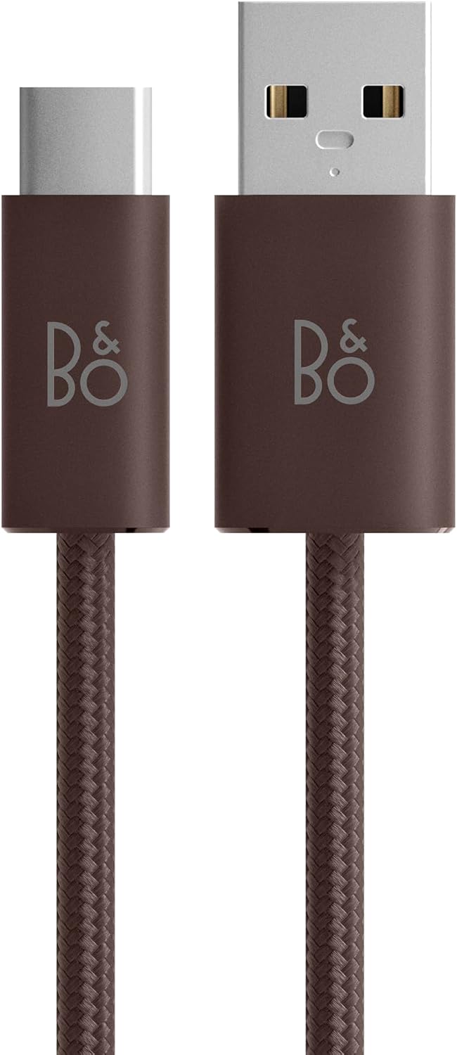 Bang & Olufsen Beoplay H95 Premium Comfortable Wireless Active Noise Cancelling (ANC) Over-Ear Headphones with 38 Hours Battery Life and Protective Carrying Case, Chestnut