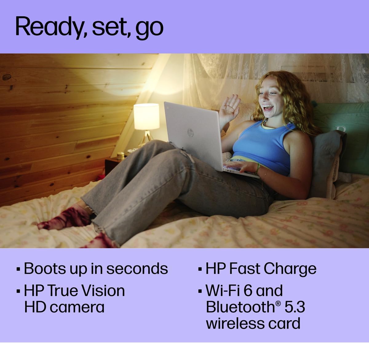 HP Chromebook 15 Laptop ( 15.6' Anti-Glare, Intel N200, 8GB DDR5 RAM, 192GB Storage (64GB eMMC + 128GB SD), 4-Core(> i3-1115G4), Numeric KB) Home & Student, Wi-Fi, Webcam w/Shutter, Chrome OS, Silver