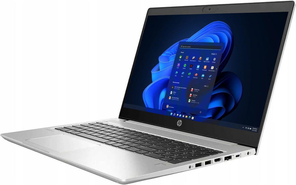 HP ProBook 450 G7 15.6' 1920x1080 FHD Notebook, Intel Core i5-10210U 4 Core, 16GB RAM, 256GB NVMe SSD, HDMI, USB-C, Webcam, Windows 11 Pro (Renewed)