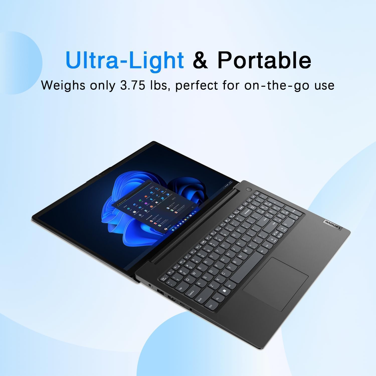 Lenovo V15 Business Laptop | 2025/2026 Edition | Intel Pentium 4-Core Series Processor | 15.6 FHD Screen (1920 x 1080) | 16GB RAM | 512GB PCIe SSD | WiFi-6 | Ethernet RJ-45 | Windows 11 Pro