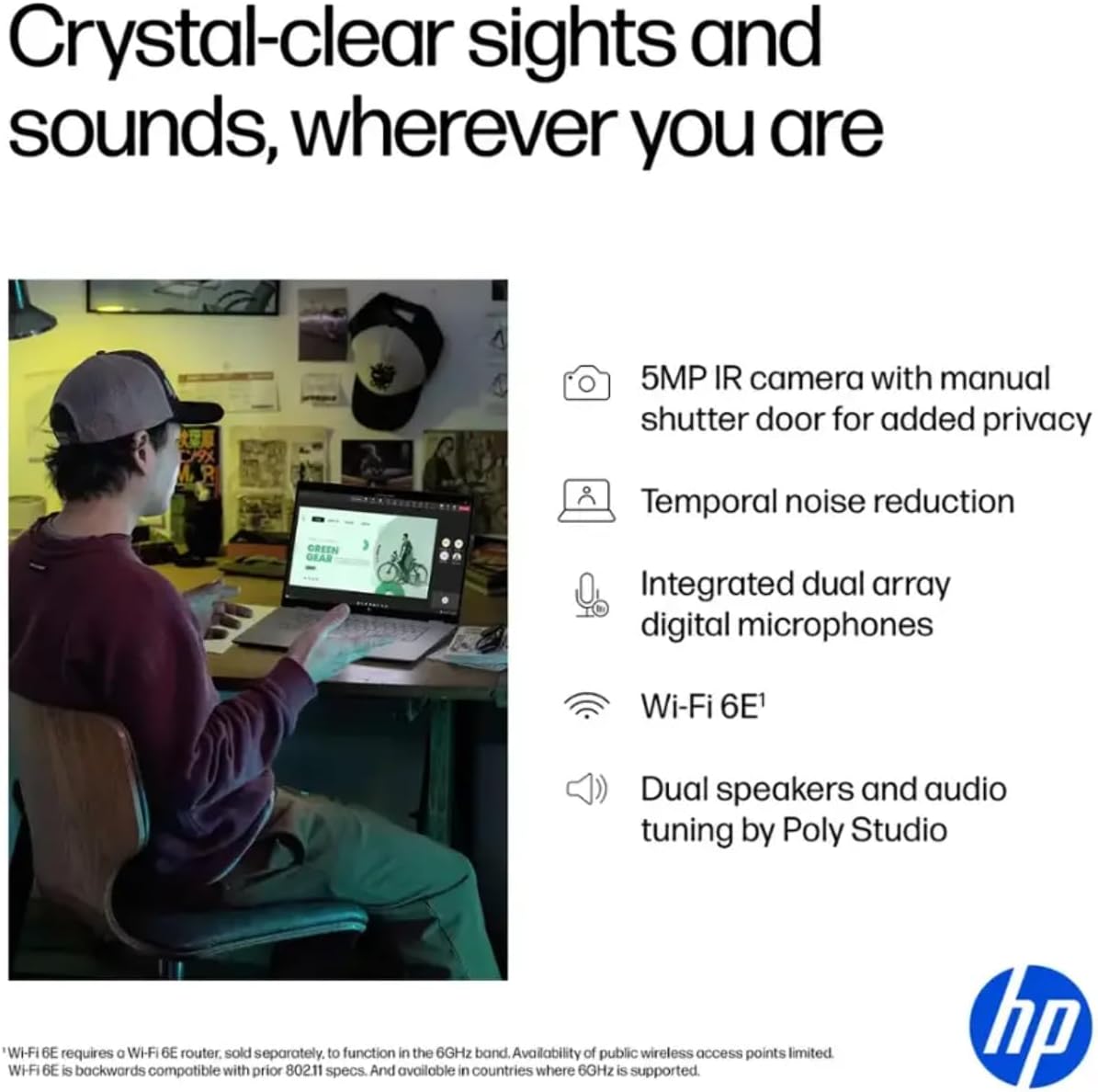 HP Envy OmniBook X Flip 2-in-1 Laptop 16' FHD+ Touch, Copilot+ PC, AMD Ryzen AI 5 340 (8-Core), 16GB RAM, 1TB SSD, AMD Radeon 840M, 21H Battery, Win 11, Meteor Silver, W/Wireless Mouse