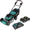 Makita XML06PT1 36V (18V X2) LXT® Brushless 18' Self-Propelled Commercial Lawn Mower Kit with 4 Batteries (5.0Ah)