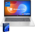 HP Essential 17 Laptop for Productivity & Daily Work, 17.3' FHD Display, Intel Core i7-1355U Performance, 16GB RAM, 1TB SSD, Webcam, USB-C, HDMI, Wi-Fi 6, Windows 11 Home, Silver
