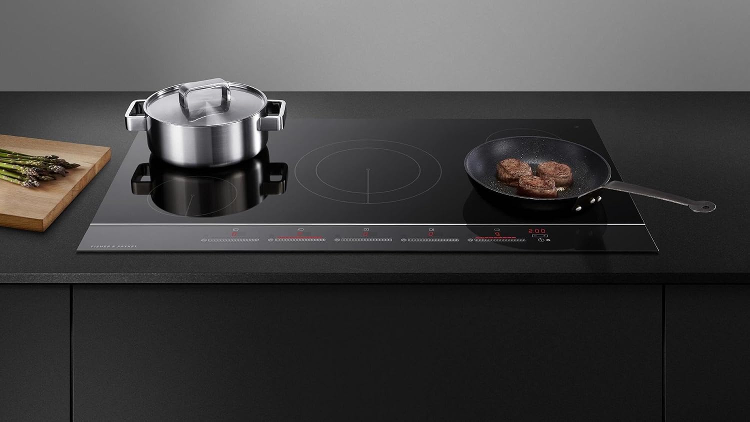 Fisher & Paykel CI244DTB4 24 Series 7 4 Zone Induction Cooktop SmartZone OPEN BOX