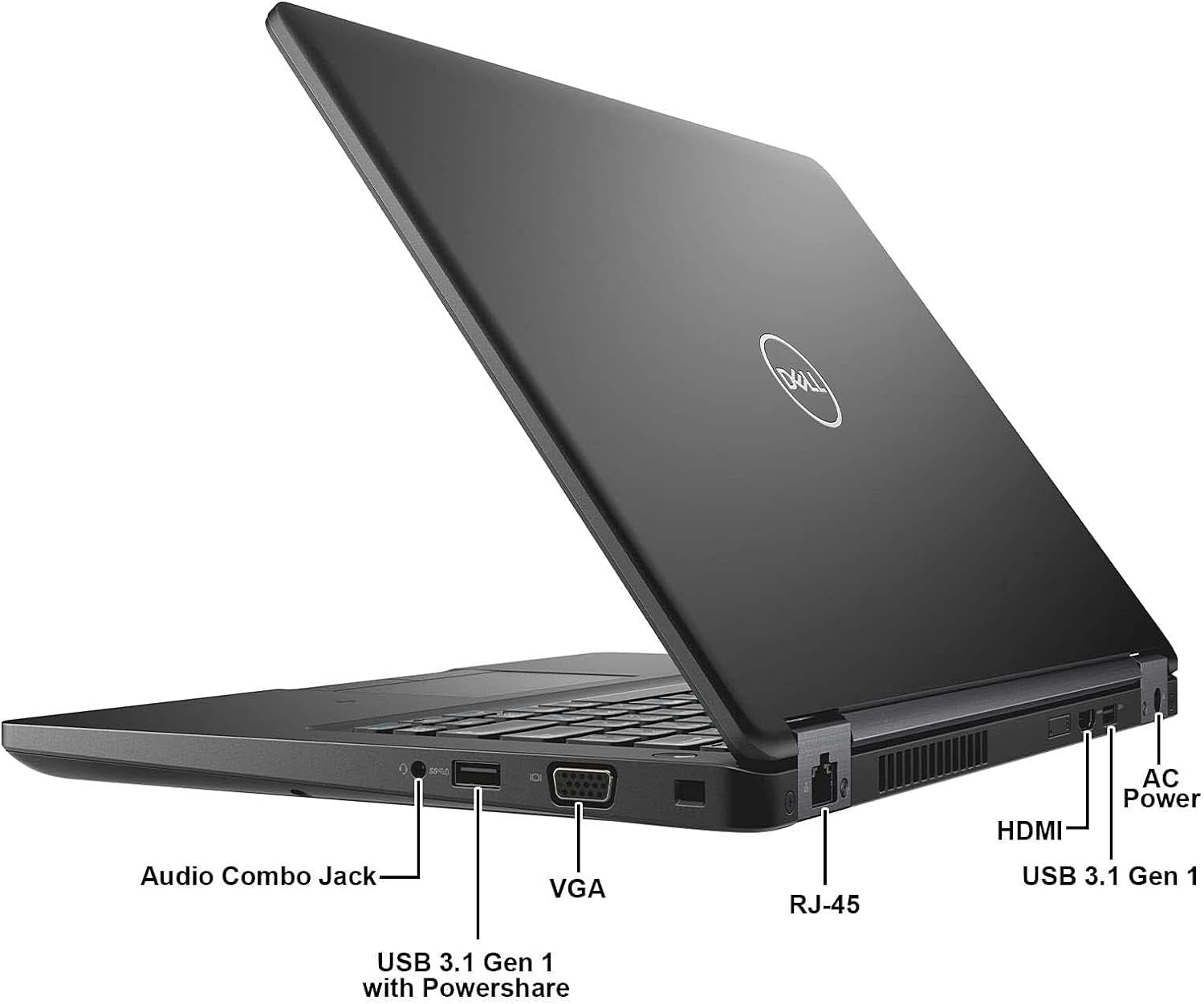 Dell Latitude 5490 / Intel 1.7 GHz Core i5-8350U Quad Core CPU / 16GB RAM / 512GB SSD / 14 FHD (1920 x 1080) Display/HDMI/USB-C/Webcam/Windows 11 Pro (Renewed)