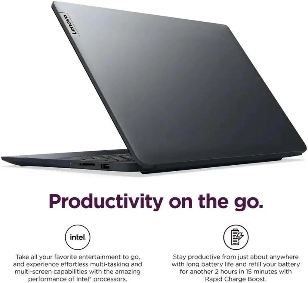 Lenovo Ideapad 1i 15.6' Full HD Touchscreen Laptop, Intel Core i5-1334U, 16GB DDR4, 512GB SSD, Intel Iris Xe Graphics, Windows 11 Pro, Abyss Blue, 83B40001US