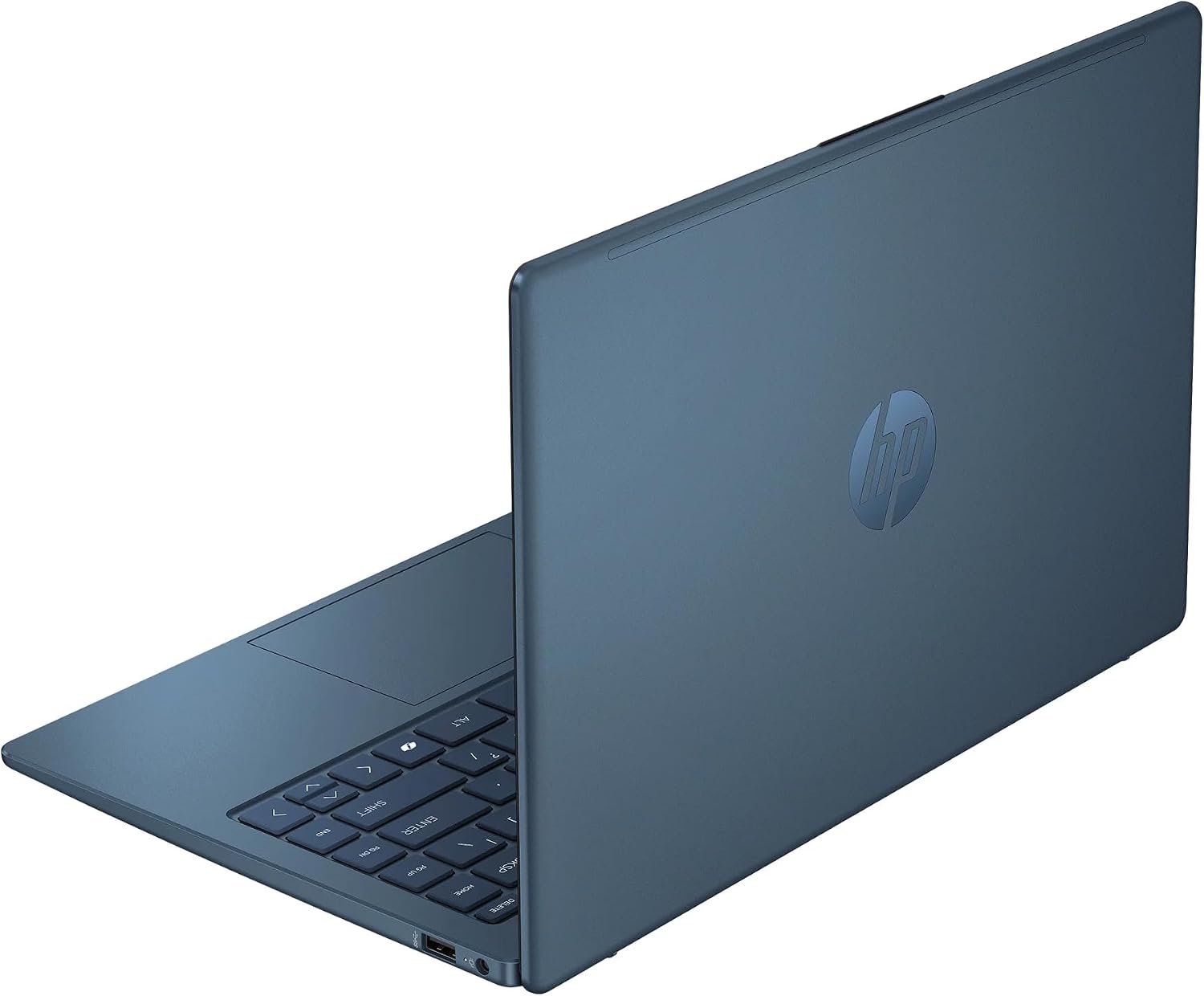HP Stream 14' HD BrightView Laptop, Intel Celeron N150 Processor, 4GB RAM, 128GB Storage, Intel HD Graphics, 720p Webcam, Blue, Win 11 S (Renewed)