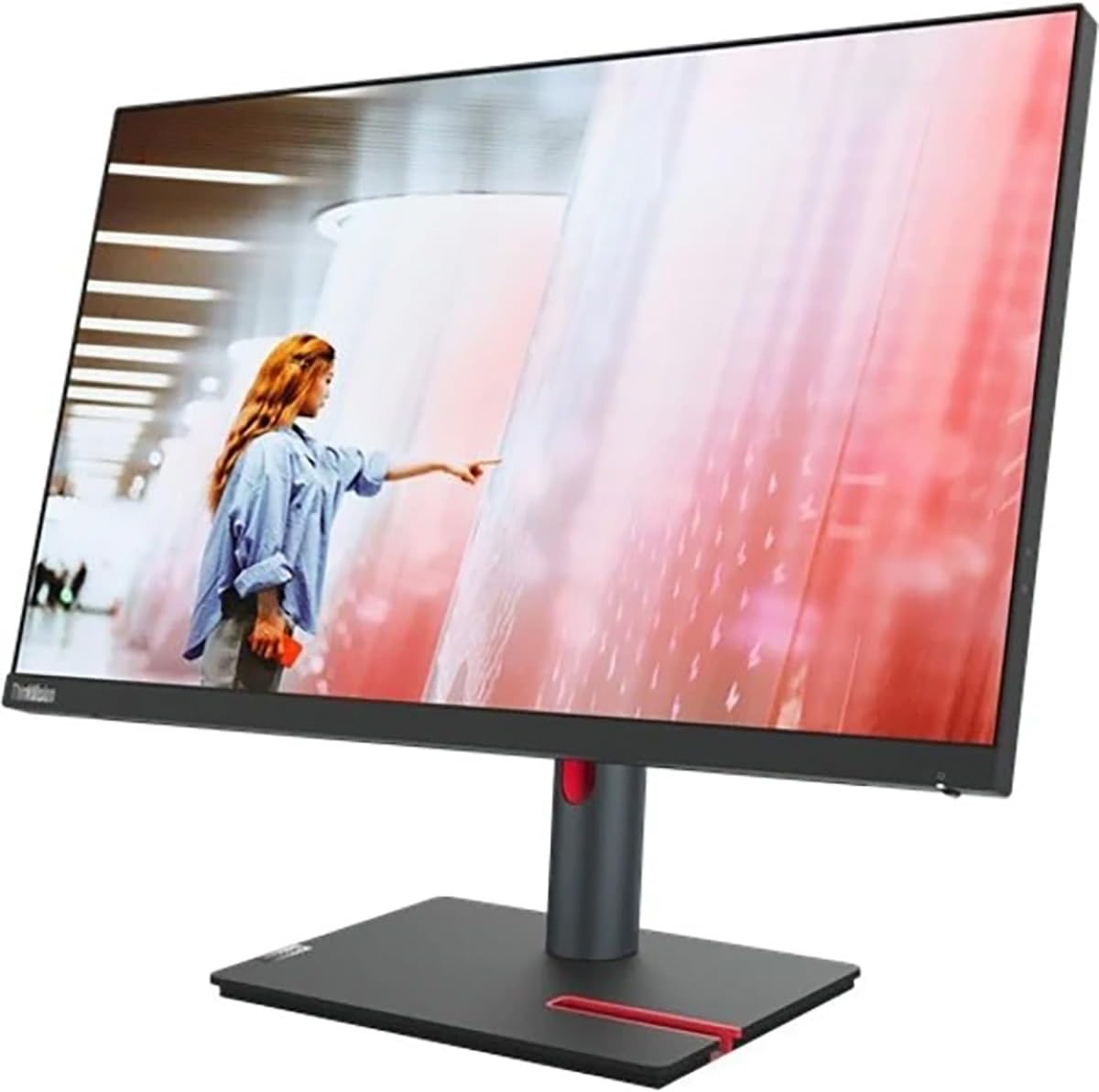 Lenovo ThinkVision P24q-30 24' Class WQHD LCD Monitor - 16:9 - Raven Black (Renewed)