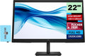 HP Series 3 Pro 21.45 Inch FHD Monitor Bundle with Docztorm Dock, 21.45' FHD IPS (1920x1080) 100Hz Display, VESA Mount (100x100mm), Home & Business, 9U5A2AA#ABA