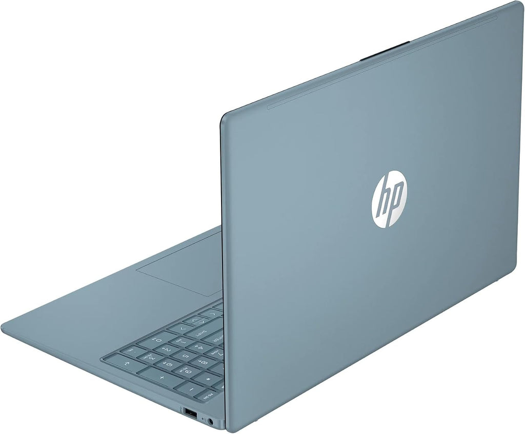 HP 15.6' LED Laptop Computer, 16GB RAM 640GB Storage (128GB UFS+512GB Docking Set), Quad-Cores Intel Pentium, Windows 11 S with 1-Year Microsoft Office 365 Included, PLUSERA Earphones, Moonlight Blue