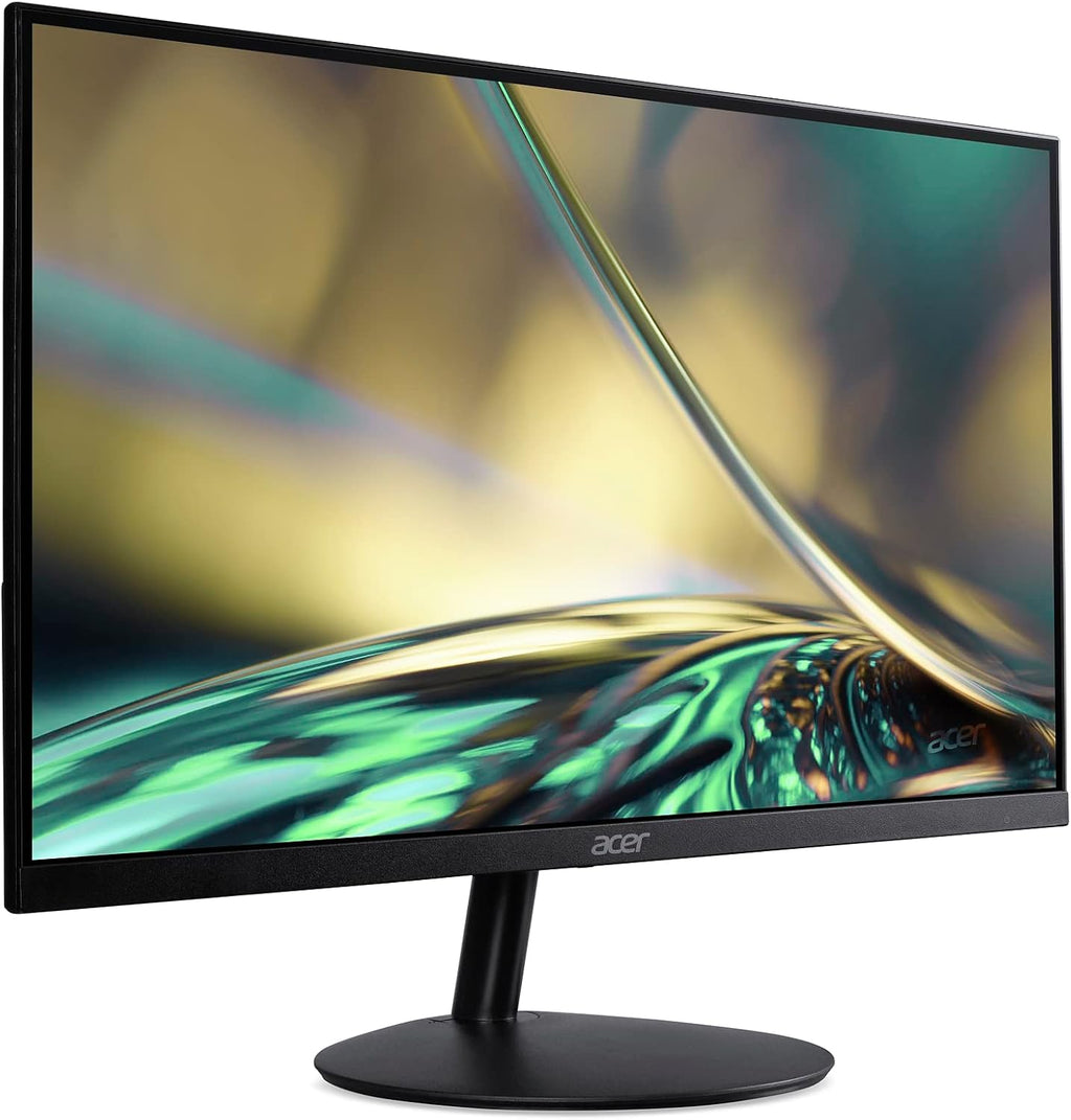 acer 27' UHD 3840 x 2160 Ultra-Thin IPS Home Office Monitor | Adaptive-Sync (FreeSync Compatible) | 2 Speakers, 1W Per Speaker | ZeroFrame Design | 1 x Display Port 1.2, 1 x HDMI 2.0 | SB272K bmiipx