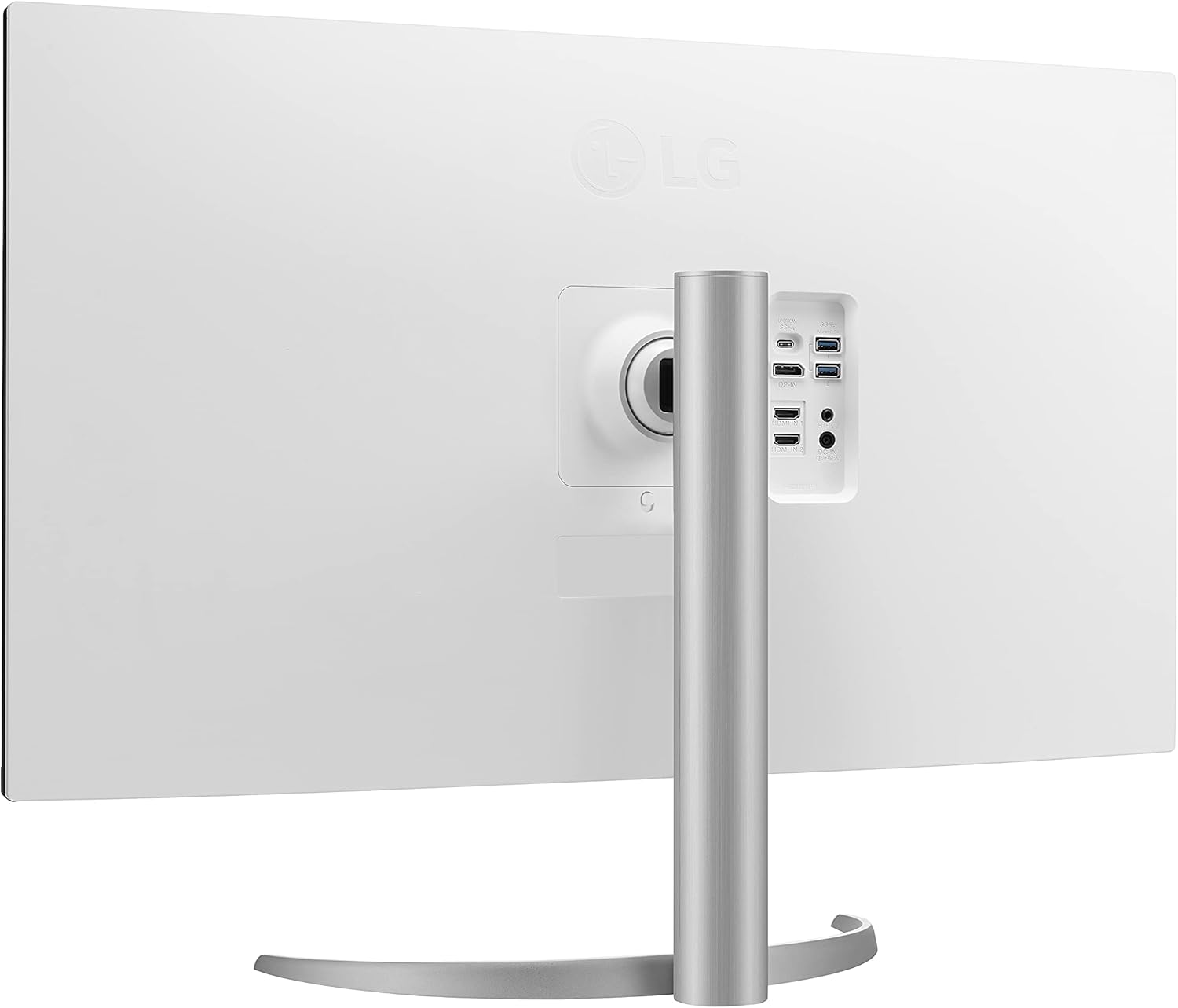 LG 32UP83A-W 32-inch 4K UHD (3840 x 2160) Computer Monitor 60Hz, IPS, Ultrafine, USB Type-C 60W PD, HDMI, DisplayPort, Built-in Speaker, Tilt/Height/Pivot Adjustable Stand, Reader Mode, White, HDR10