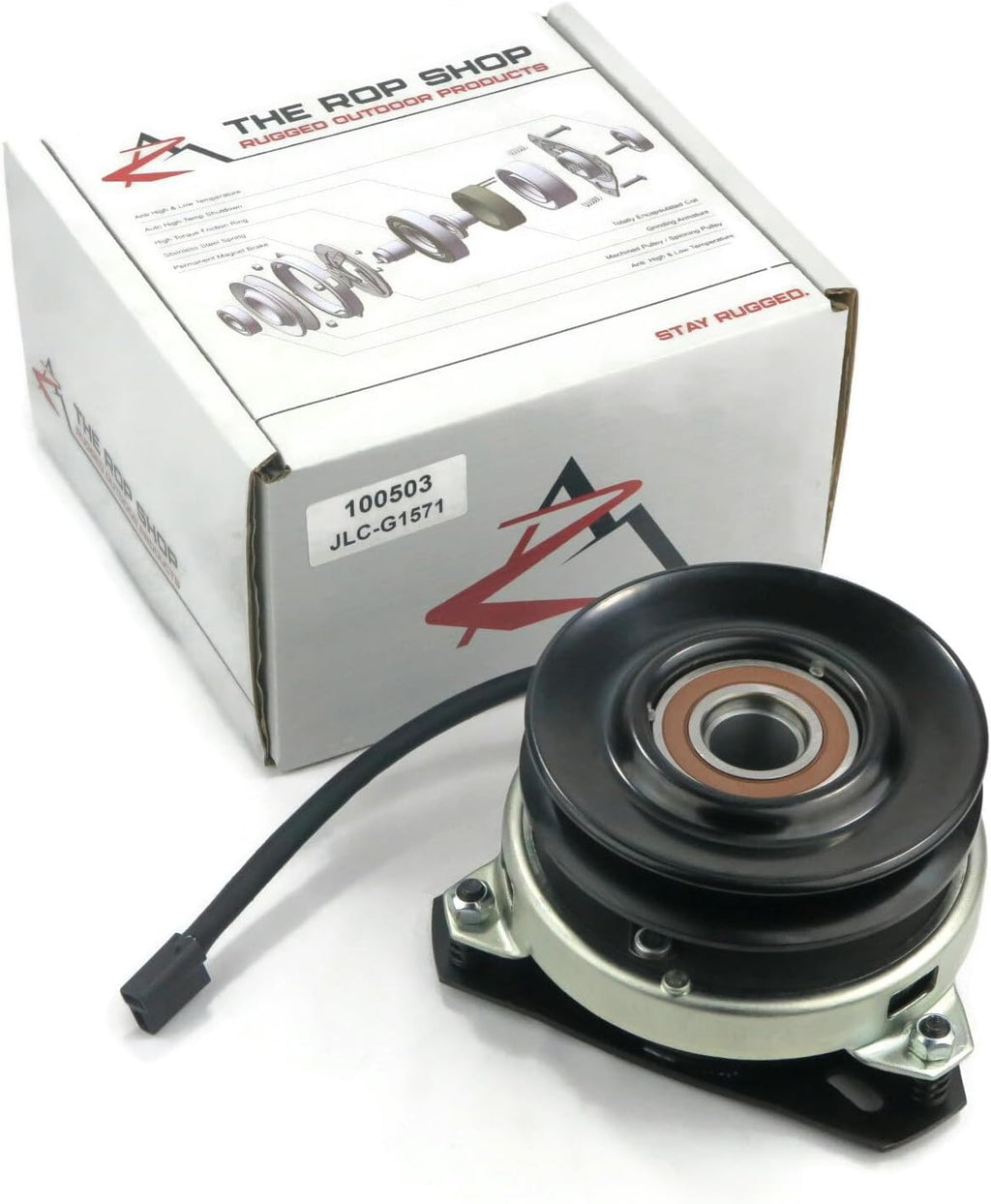 The ROP Shop | Electric PTO Clutch Replaces Warner 5215-73, 521573 - Lawn Mower Engine Motor