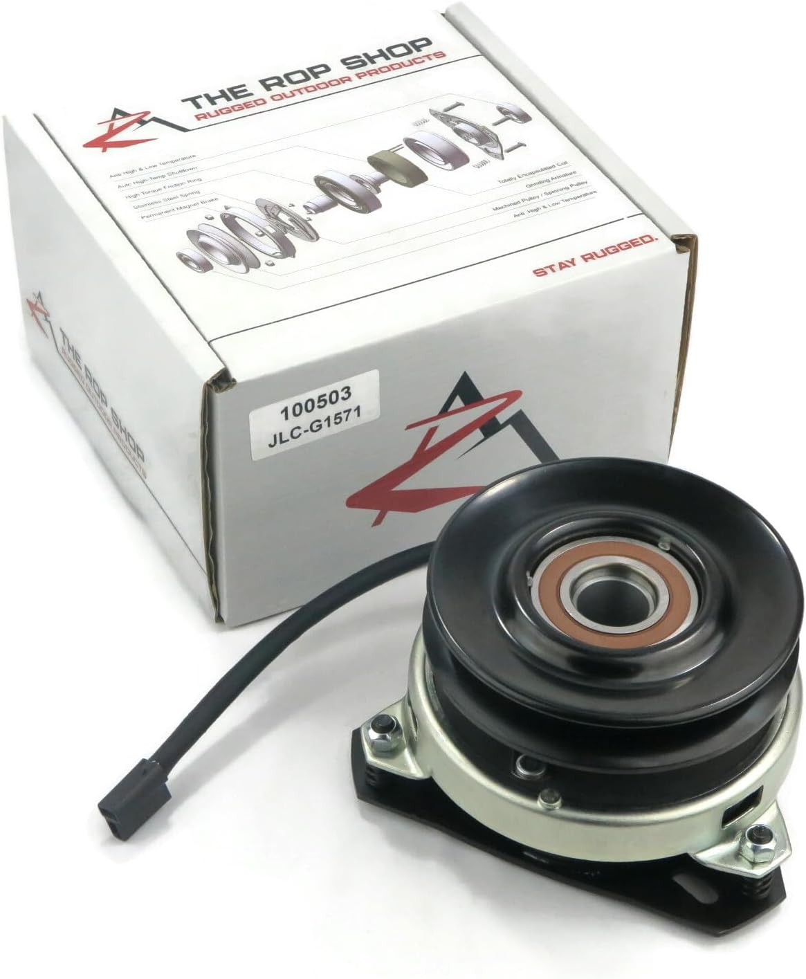 The ROP Shop | Electric PTO Clutch Replaces Warner 5215-73, 521573 - Lawn Mower Engine Motor