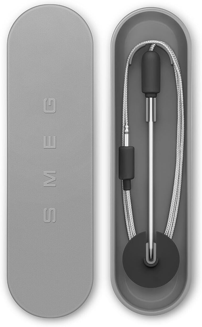 SMEG 1800W Portable Induction Cooker – Collezione Collection | Single-Burner Induction Hob with Probe, 9 Power Levels + Boost, Touch Controls — Travel/RV/Compact Kitchen-Jade