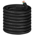 50ft 8/3 Wire 8 Gauge SOOW Wire 8 AWG 8/3 Electric SOOW Portable Power Cable 8 Gauge 3 Conductor Bulk Cable Extension Cord for 35A Generator,Welder,Circuits,Portable Light,Data Centers,Motor Lead