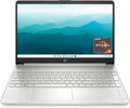 HP 15 Laptop, AMD Ryzen 3-5300U Processor, 8 GB RAM, 256 GB SSD Storage, 15.6-inch HD Micro-Edge Display, Windows 11 Home, Long-Lasting Battery, Fast Charge, 720p Webcam (15-ef2024nr), Natural Silver