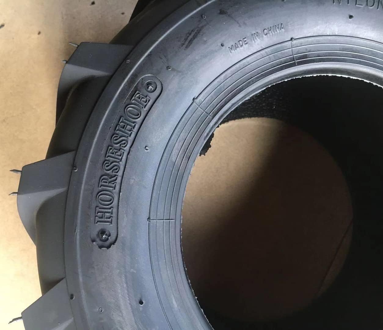 HORSESHOE 2 NEW 18x8.50-10 Turf Trac Pattern | Garden Tractor Ridding Lawn Mower Tubeless Tires | 18 850 10 T198 1885010
