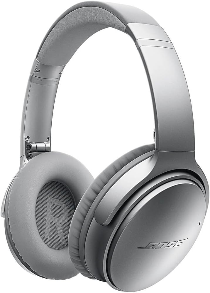 Bose QuietComfort 35 (Series I) Wireless Headphones, Noise Cancelling - Silver