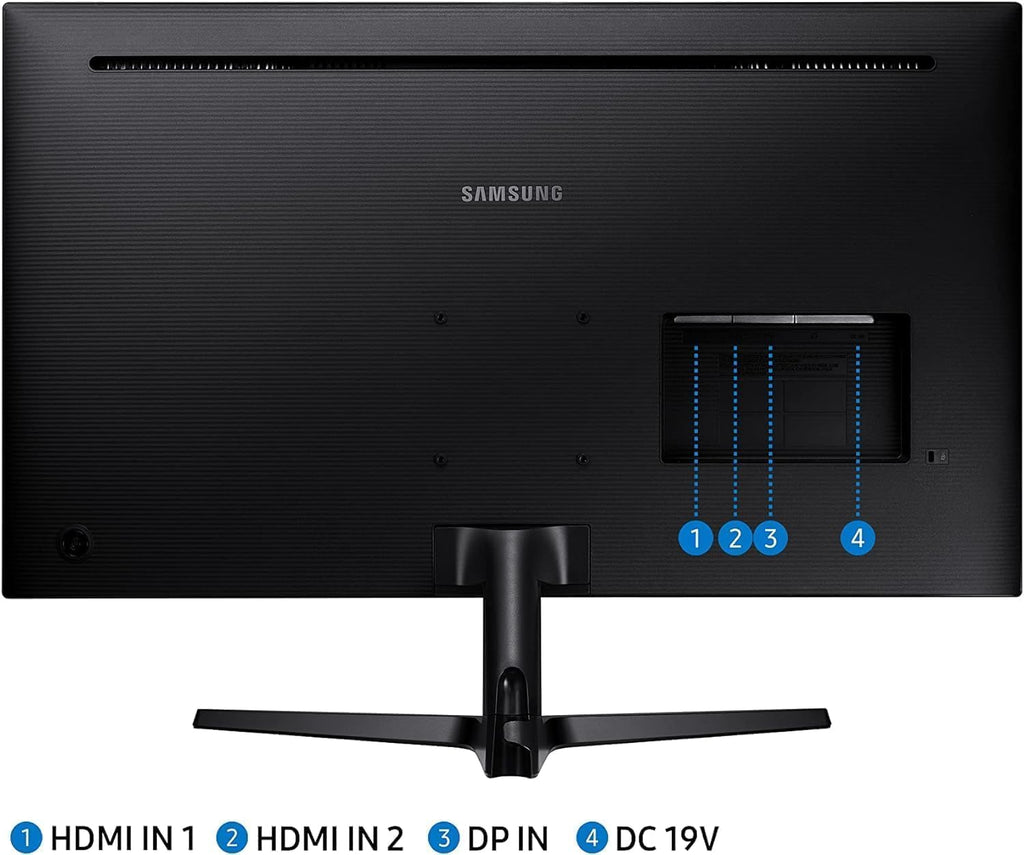 Samsung 32 Inch 4K Monitor(3840x2160), 60Hz, 4ms, AMD FreeSync, Eye Saver, HDMI/Display Port, Flicker Free Mode, with HDMI Cable