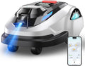 YARDCARE N1600 PRO Wireless Robot Lawn Mower, RTK+Vision Navigation, 0.4 Acre Coverage, APP Smart Control, Multi-Zone Mowing, Ordered Cutting Path, Smart Robot Lawn Mower for Yards