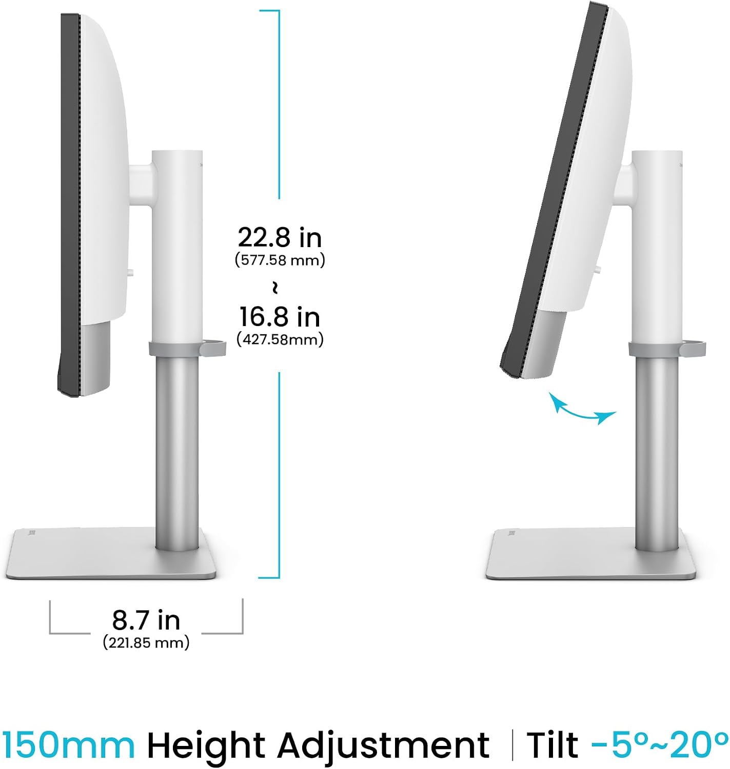 BenQ PD2730S 27' 5K 218 PPI Mac Monitor, 90W Thunderbolt 4, 98% P3, Uniformity, 2000:1 Contrast, Nano Matte Panel, Daisy Chain, KVM, Height Adjustable, for 3D Artists, VFX Animators, Game Designers