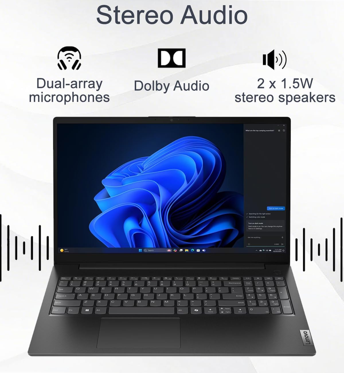 Lenovo Laptop Computer for Business & Student, 15.6' FHD, Intel 10-Core i7-240H (> Ultra 7 155U), 16GB DDR5, 512GB SSD, V Series Beat Ideapad, Webcam w/Shutter, Numeric Keypad, Win 11 Home w/Copilot